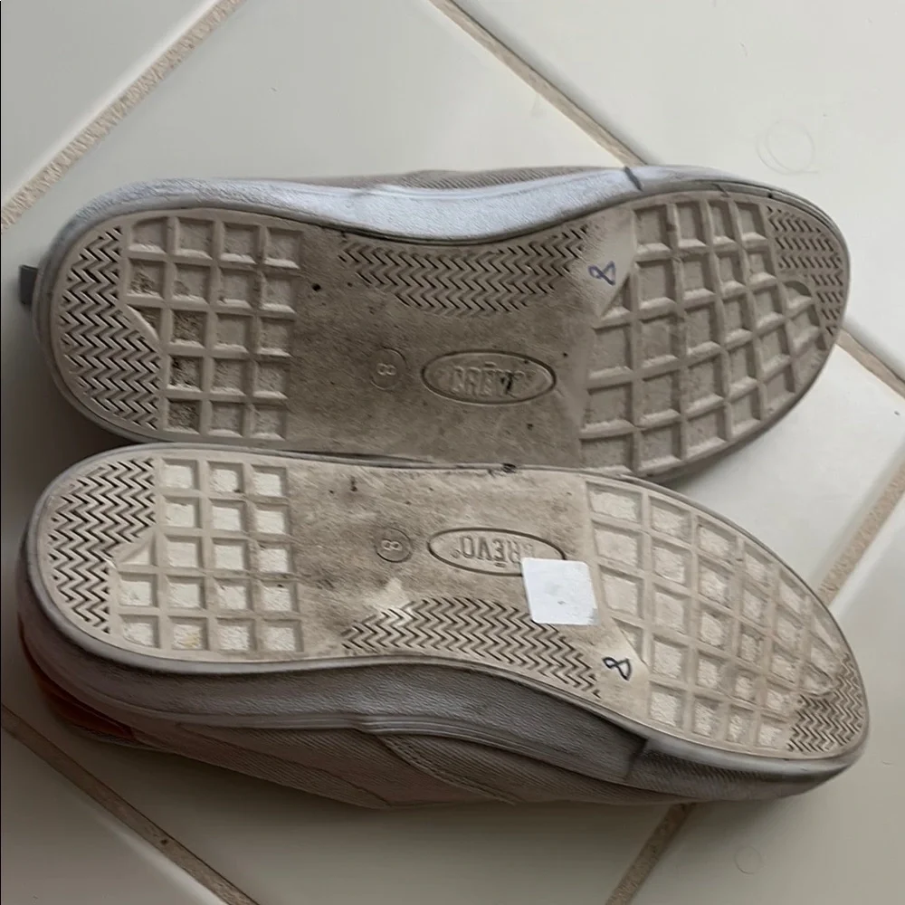 Beige Slip-On Canvas Sneakers